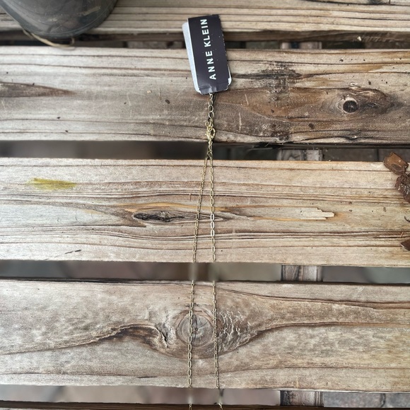 Sale‼️Ann Klein Necklace Gold Tone New - Picture 9 of 11